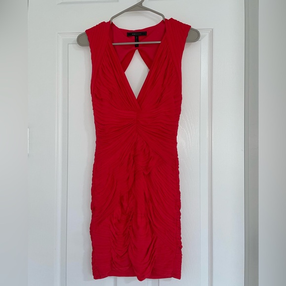 BCBGMAXAZRIA Red Berry dress - Picture 2 of 5